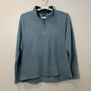Mondetta Outdoor Project Men’s Teal Blue XL 1/4 Zip Pullover Active Wear Cozy - Picture 1 of 9