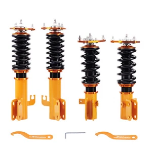 Damper Adjustable Coilovers Lowering Kit for Subaru Impreza WRX GC8 1993-2001 - Picture 1 of 12