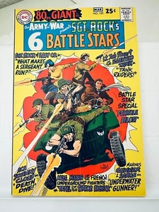 Army At War #190 DC Comics 1968 SGT ROCK's 6 Battle Stars - Bild 1 von 14