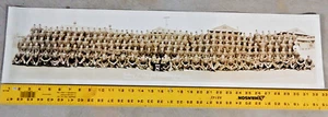1943 WW2 33" MILITARY COMPANY PHOTOGRAPH CAMP CALLEN CA 58th AA TRAINING BAT - Picture 1 of 6