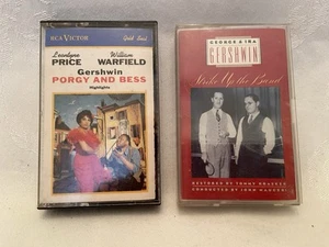 Vintage Lot of 2 GERSHWIN CASSETTES Porgy & Bess Strike Up the Band - Picture 1 of 4