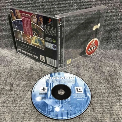 STAR WARS EPISODE 1 THE PHANTOM MENACE SONY PLAYSTATION PS1 - Imagen 1 de 2