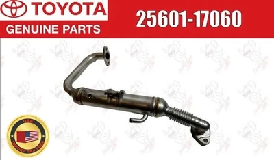Toyota Genuine Land Cruiser HDJ100 98-07 1HDFTE Diesel EGR Pipe 25601-17060 OEM - Image 1 of 4