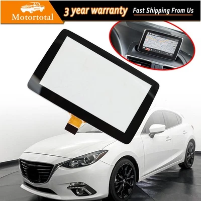 Touch Screen Glass Digitizer For Mazda 3  7" Radio Information Display 2014-16 Foto 1 de 4