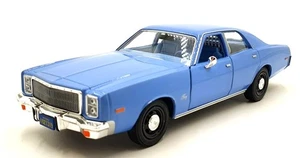 Greenlight 1/24 Scale 84142 - Christine 1977 Plymouth Fury - Blue - Picture 1 of 5