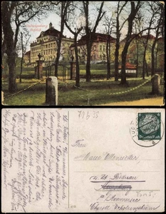 Cartolina Ludwigsburg Castello di residenza - Porta 1934 - Foto 1 di 3