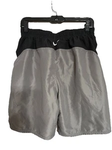 Nike Shorts/Swim Style Trunks Black, Size Youth Boy Medium Summer Swim Wear - Picture 1 of 6