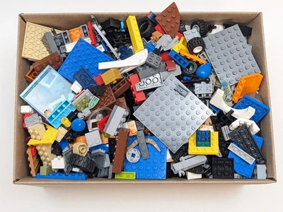 ~1,500 pcs LEGO Bulk Lot 5 lbs Random Bricks Plates Parts Genuine Cleaned - Image 1 of 4