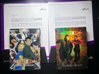Doctor Who DVD Lot: Seasons 2 & 3 + Exclusive SCI FI Channel Bonus Items - Image 1 of 4