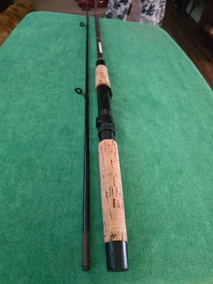 Garcia Conolon Kingfisher Model 8320 6' 6" 2pc VTG Fishing Rod Light made in USA - Image 1 of 4