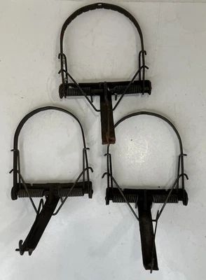 Lot of 3 Antique ONEIDA Tree Traps No. 1 & No. 2 - Image 1 of 4