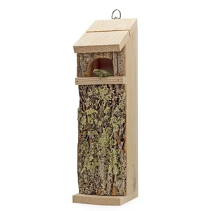 Wooden Tree Frog House, Deluxe Outdoor Frog Habitat, Handmade in the USA - Picture 1 of 9