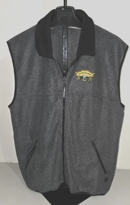 Embroidered Sierra Nevada Logo Fleece Vest Size XL Vest W/Pockets Tri Mountain - Изображение 1 из 4
