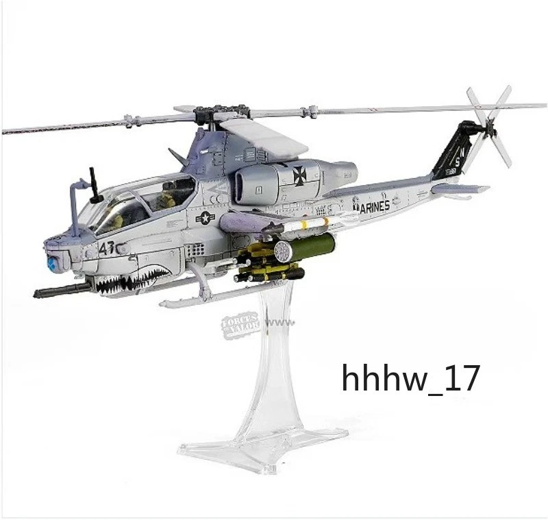 Built Finished Forces of Valor FOV USMC Bell AH-1Z 'Viper' Helicopter Model 1/72 - Image 1 of 4