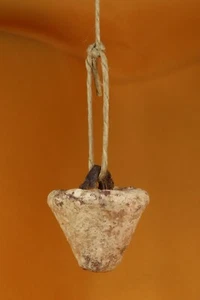 Plomada mortero de plomo. Cono. S.XIII-XV Lead mortar plumb bob. Cone. - Bild 1 von 6