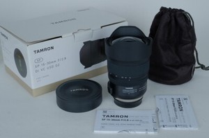 Unused Tamron SP 15-30mm f2.8 Di VC USD G2 for Canon EF Super Wide Zoom Warranty