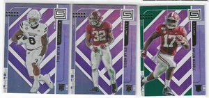 2021 Panini Chronicles Status Draft Picks Football 3 Card Rookie Lot Incl. Hill - Picture 1 of 2
