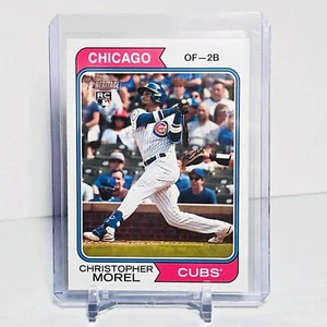 Topps Heritage #110 Christopher Morel RC 2023 Chicago Cubs - Imagen 1 de 2