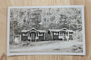 1931 Postcard RPPC Cottages at Fall River Lodge Colorado Photo Photograph - Picture 1 of 10