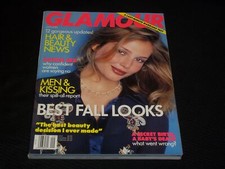1997 SEPTEMBER GLAMOUR MAGAZINE - BRIDGET HALL FRONT COVER - L 7291