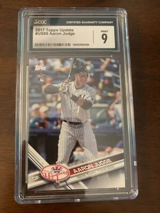 2017 Topps Update Aaron Judge Rookie Debut US99 New York Yankees CGC 9 MINT! - Picture 1 of 2