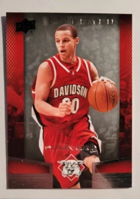 2014-15 Upper Deck Lettermen Basketball #18 Stephen Curry - Davidson - Image 1 of 2