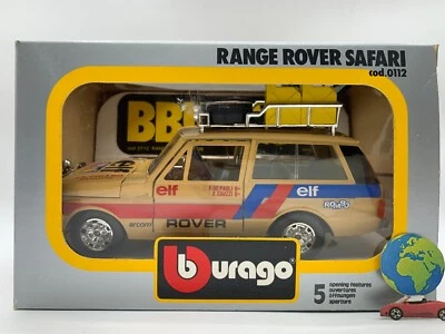 Bburago Range Rover safari, automodello in scala 1:24 - 1:25, (3159), vintage - Immagine 1 di 4