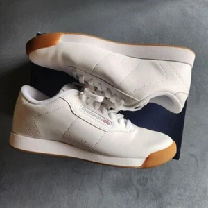 Reebok Low Top White & Gum Bottom Classic Princess Leather Sneakers. Gr. 7,5 - Bild 1 von 5