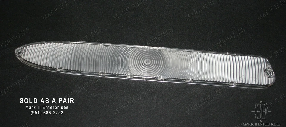 Lincoln Premiere 1958 Capri Park lentes ligeras lado izquierdo y derecho nuevo repro Foto 1 de 1