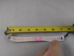 Chicago White Sox Pink Baseball Gamewear Bracelet *EE26 - Picture 1 of 2