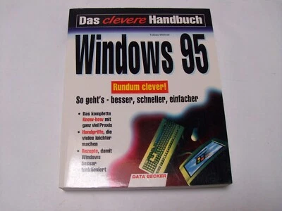 Fachbuch Windows 95 DATA BECKER GmbH 1. Auflage Arbeitshilfen Sammlerstück - Bild 1 von 4