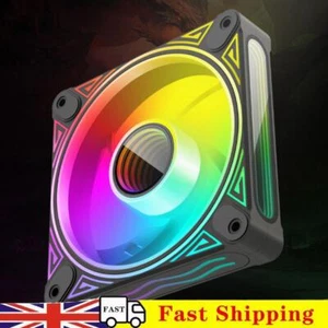 120mm Chassis Cooling Fan 23dB 30LEDS Luminous 5V 3PIN ARGB for Desktop Computer - Afbeelding 1 van 18