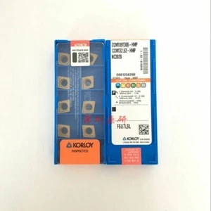 10PCS/BOX NEW KORLOY CNC CCMT09T308-HMP NC3020 #T10* - Bild 1 von 4
