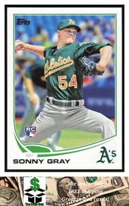 2013 Topps Update #US277 Sonny Gray RC - Oakland Athletics - Picture 1 of 2