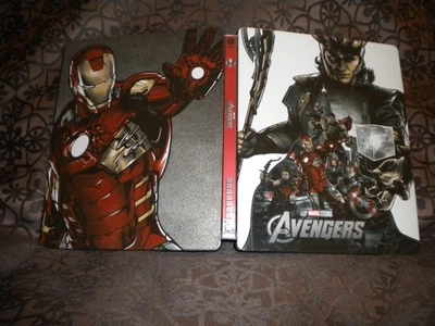 AVENGERS (2012) 4K UHD + Blu-Ray Mondo Steelbook Marvels - Image 1 of 2