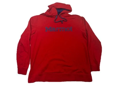 Sudadera con Capucha Marmot Para Hombre 2XL Roja Pullover Sudadera Foto 1 de 4