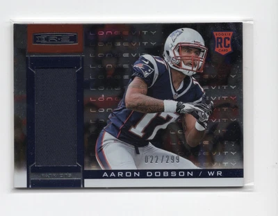 2013 Panini Rookies & Stars Longevity Parallel SP/299 Aaron Dobson #201 RC - Image 1 of 2