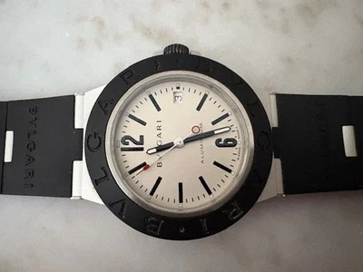 Reloj Hombre Bvlgari Gris - 103382 Excelente Estado con Caja Aluminio Foto 1 de 4