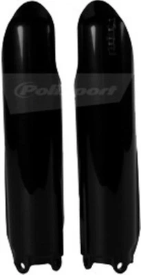 Protetores de garfo inferiores pretos Polisport 8351400002 para Yamaha YZ125 YZ250 - Imagem 1 de 2