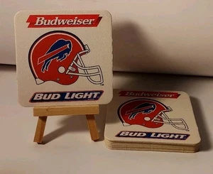 Buffalo Bills Coasters ~ Budweiser/ Budlight 1996 Season Lot Of 8 - Picture 1 of 2