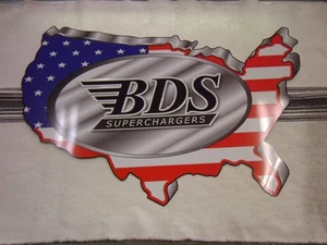 BDS Superchargers sign - Picture 1 of 2