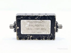 Pasternack PE8709 4 Section Bandpass Filter 1920-1980 MHz 60 MHz Passband - Picture 1 of 6