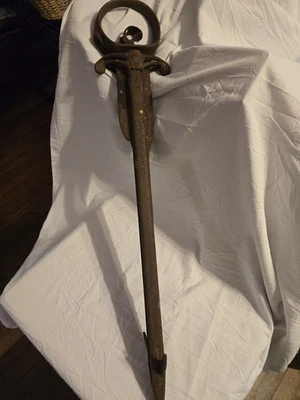 Антикварное гарпунное сенное копье - Изображение 1 из 4