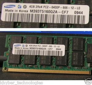 Módulos de memoria de servidor Dell 32 GB PC2-6400P 8 X 4 GB - Imagen 1 de 2