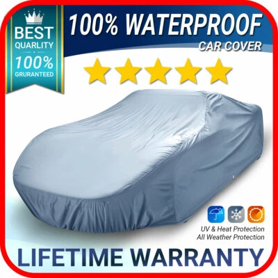 Cubierta de coche 100 % impermeable/todo tipo de clima [CHEVY SEDAN ENTREGA] 100 % completa personalizada Foto 1 de 4