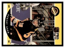 1990 Pro Set  #642 Robert Kron - Vancouver Canucks  RC