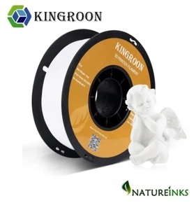 Kingroon WEISS 1 KG PLA Filament 3D Drucker Spule 1,75 mm ± 0,03 - Bild 1 von 7