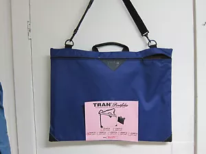 Portfolio Student 18"x24" Dual 2-Sided 2-Color Black/Purple 1824T-D-Blk/Pur - Picture 1 of 4