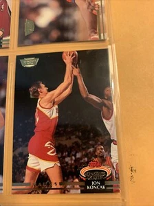 #60 Jon Koncak Atlanta Hawks 1992 93 Stadium club members only - Picture 1 of 2