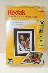 KODAK Ultra Premium Photo Paper 100 Sheets High Gloss 4x6" - Afbeelding 1 van 3